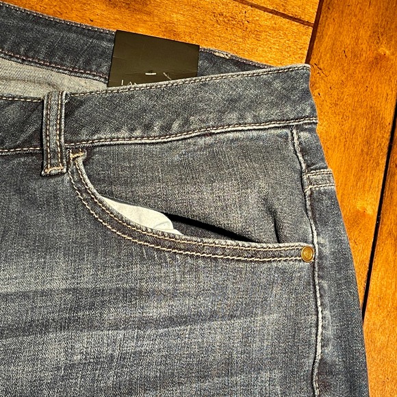 Lane Bryant Boot Cut Mid Rise Blue Women's 26L New W. Tags S933-2000 - Picture 6 of 10